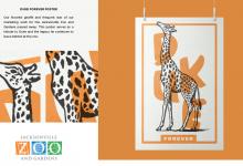 2020 Jacksonville ADDY Awards — Gold Award "Duke Forever Poster for Jacksonville Zoo"